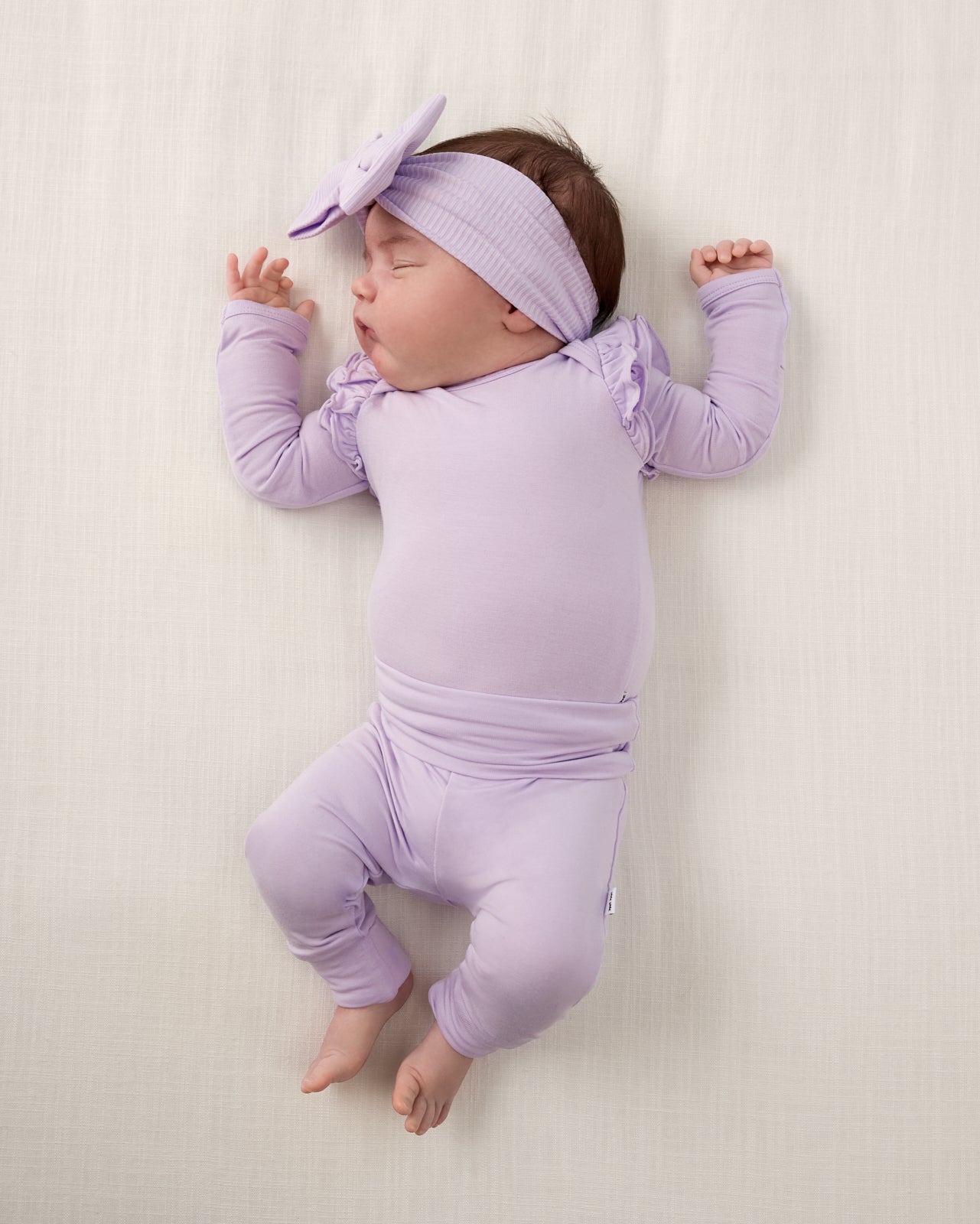 Misty Lavender Fold Over Legging