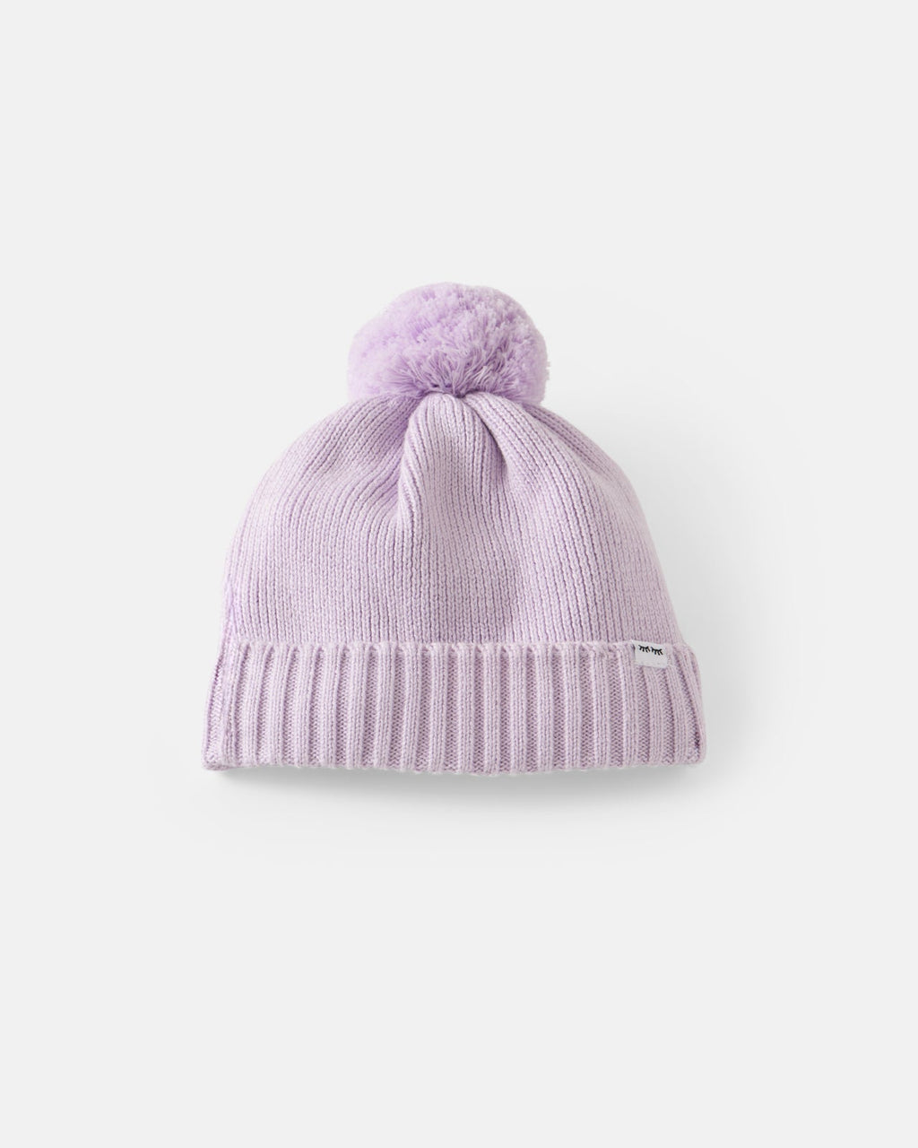 Misty Lavender Sweater Beanie Hat