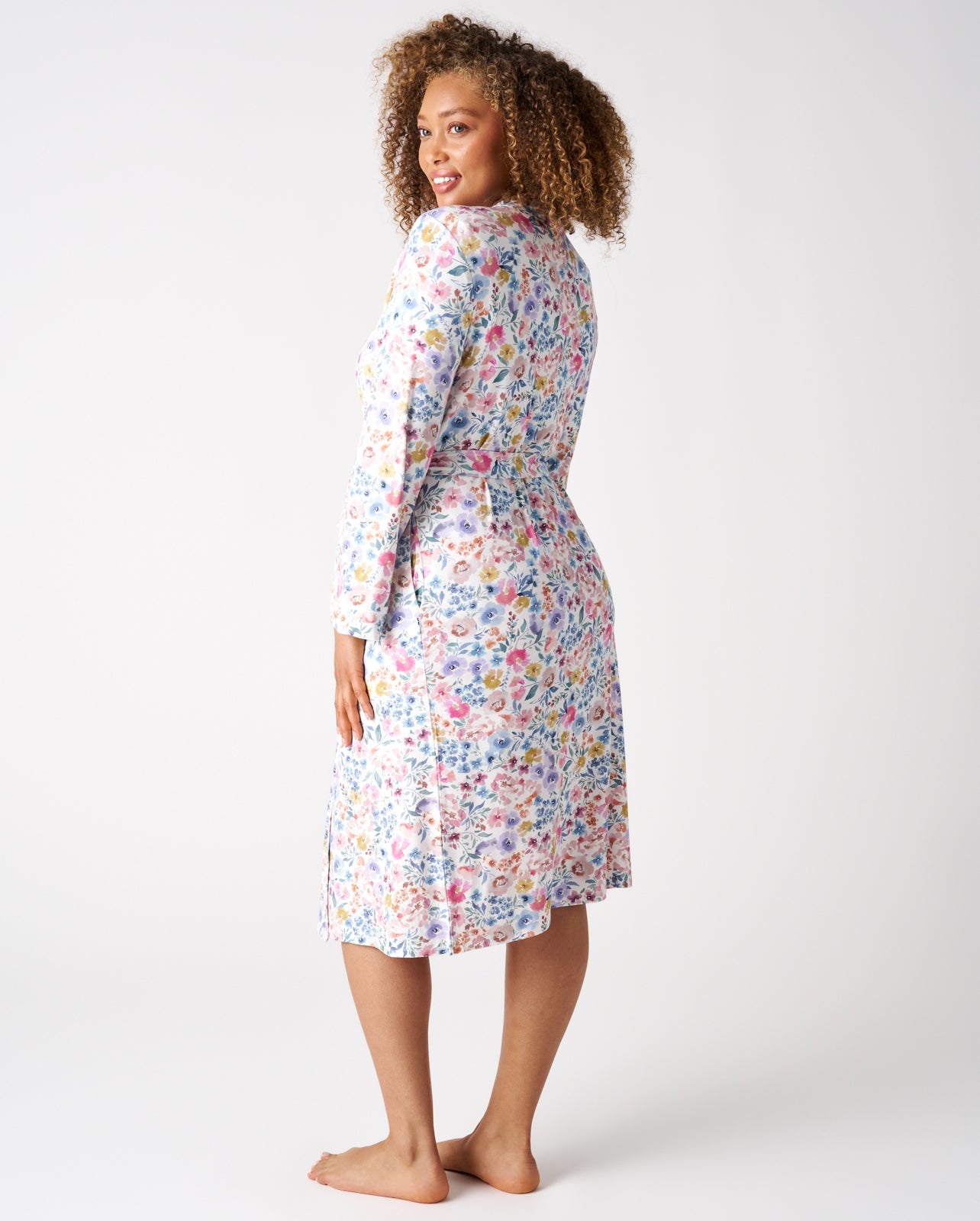 Tiny Blooms Women's Robe