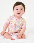 Pastel Rainbows Shorty Zippy