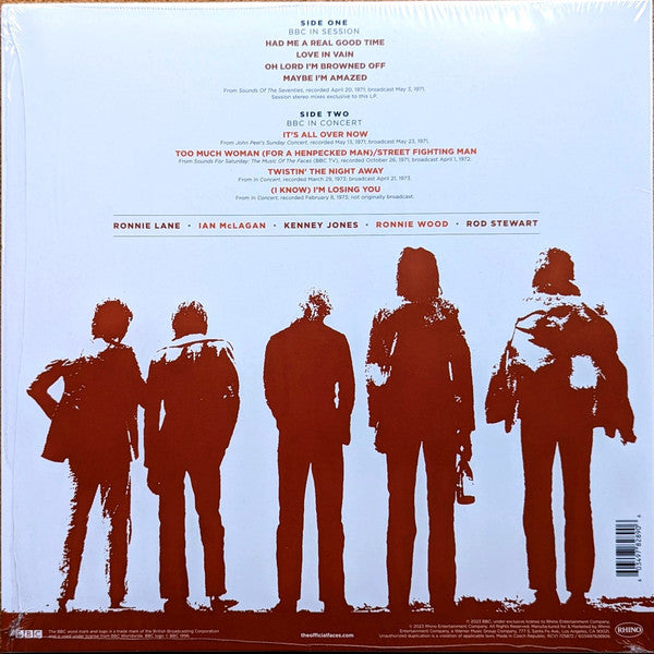 Faces - Had Me A Real Good Time At The BBC (In Session & In Concert 1971-1973) Orange Vinyl LP RSD 2023