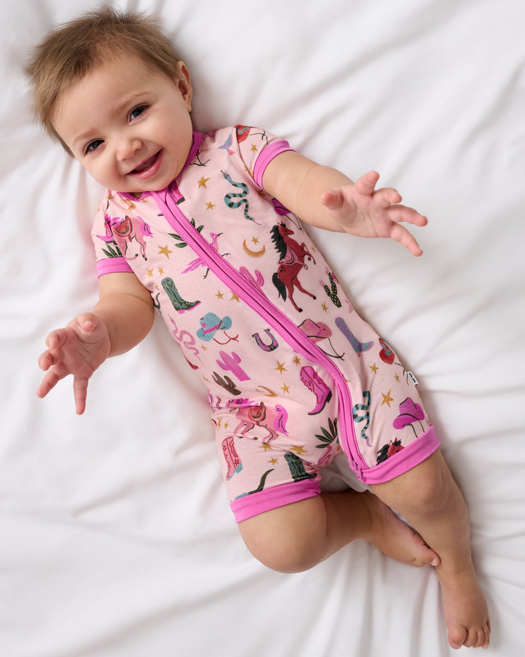 Pink Rancher Roundup Shorty Zippy