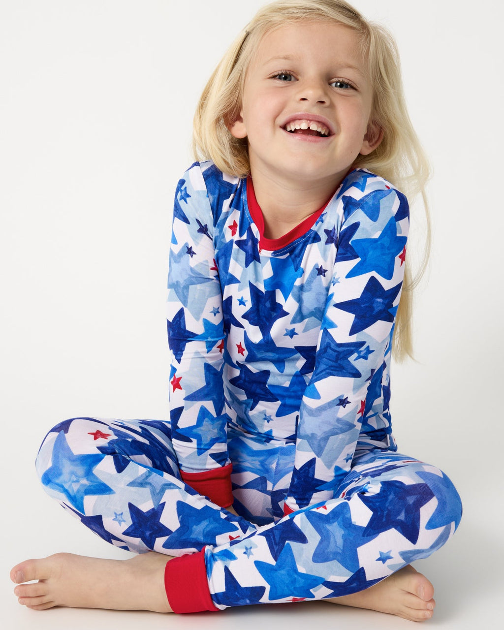 Starry Splash Two-Piece Pajama Set