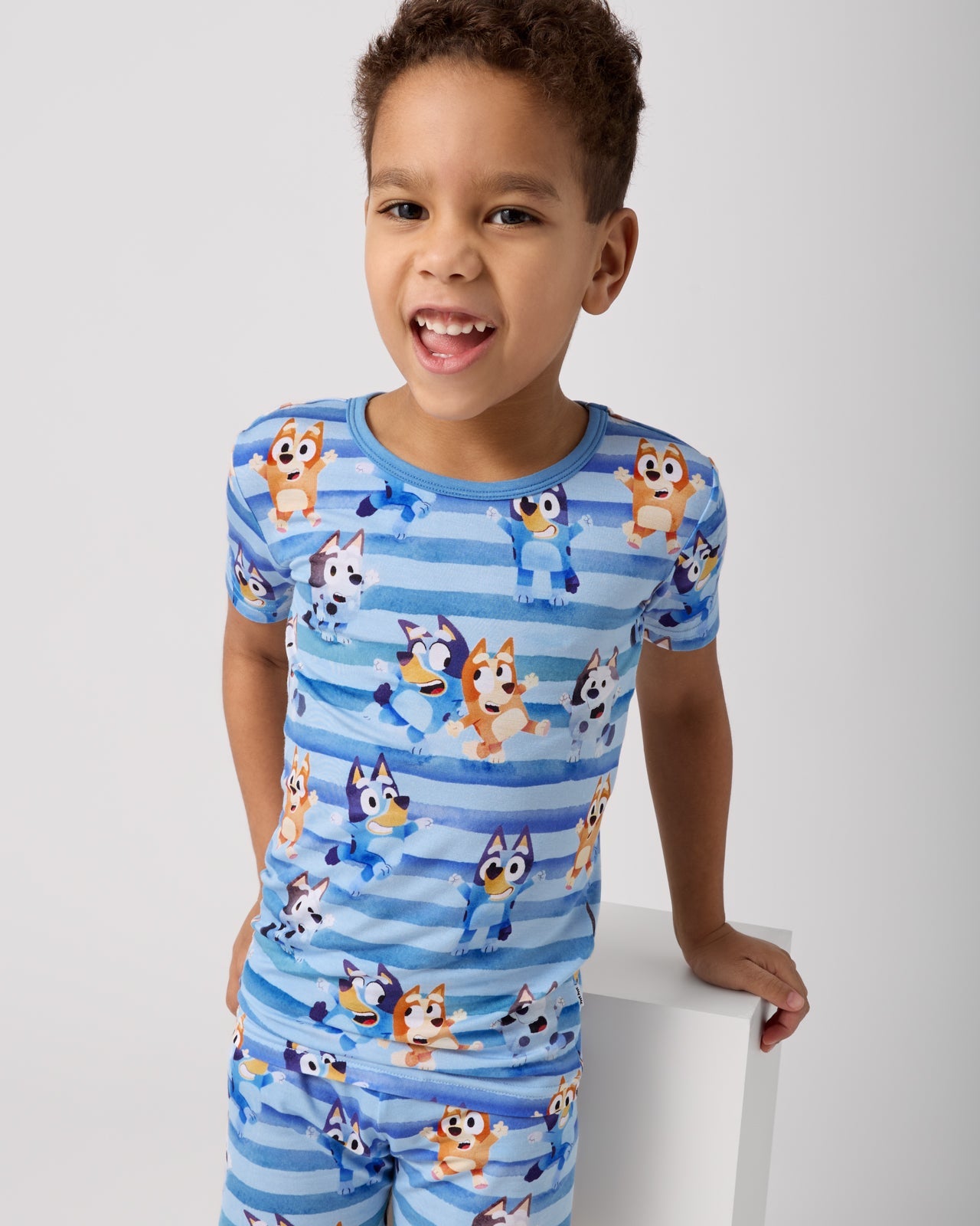 Bluey Dance All Day Two-Piece Short Sleeve & Shorts Pajama Set