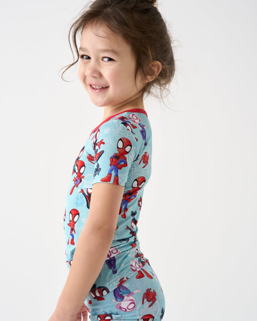 Spidey & His Amazing Friends Tiny Webs Two-Piece Short Sleeve & Shorts Pajama Set