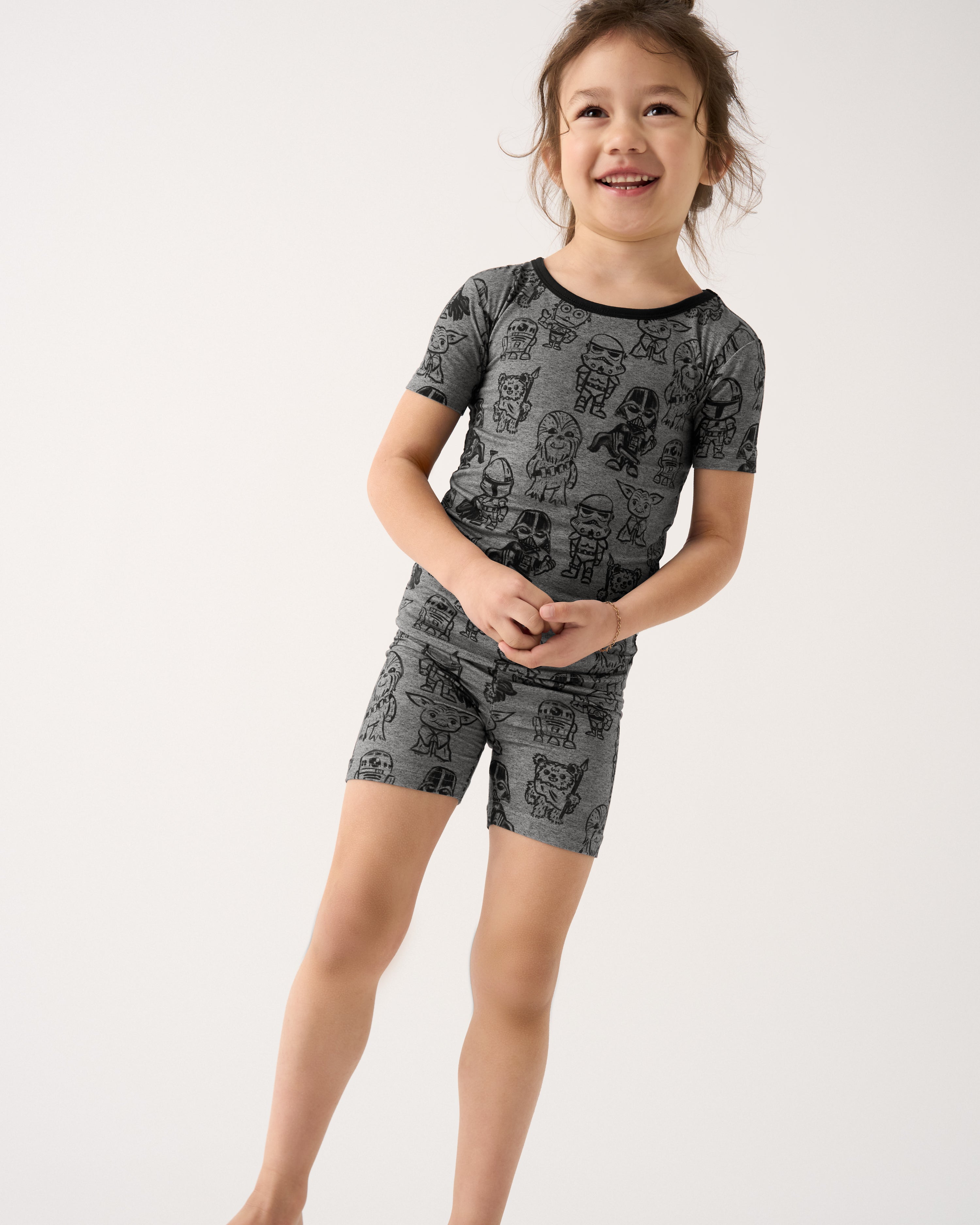 Star Wars Far, Far Away Friends Two-Piece Short Sleeve & Shorts Pajama Set