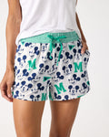 Disney Varsity Mickey Mouse Women's Pajama Shorts