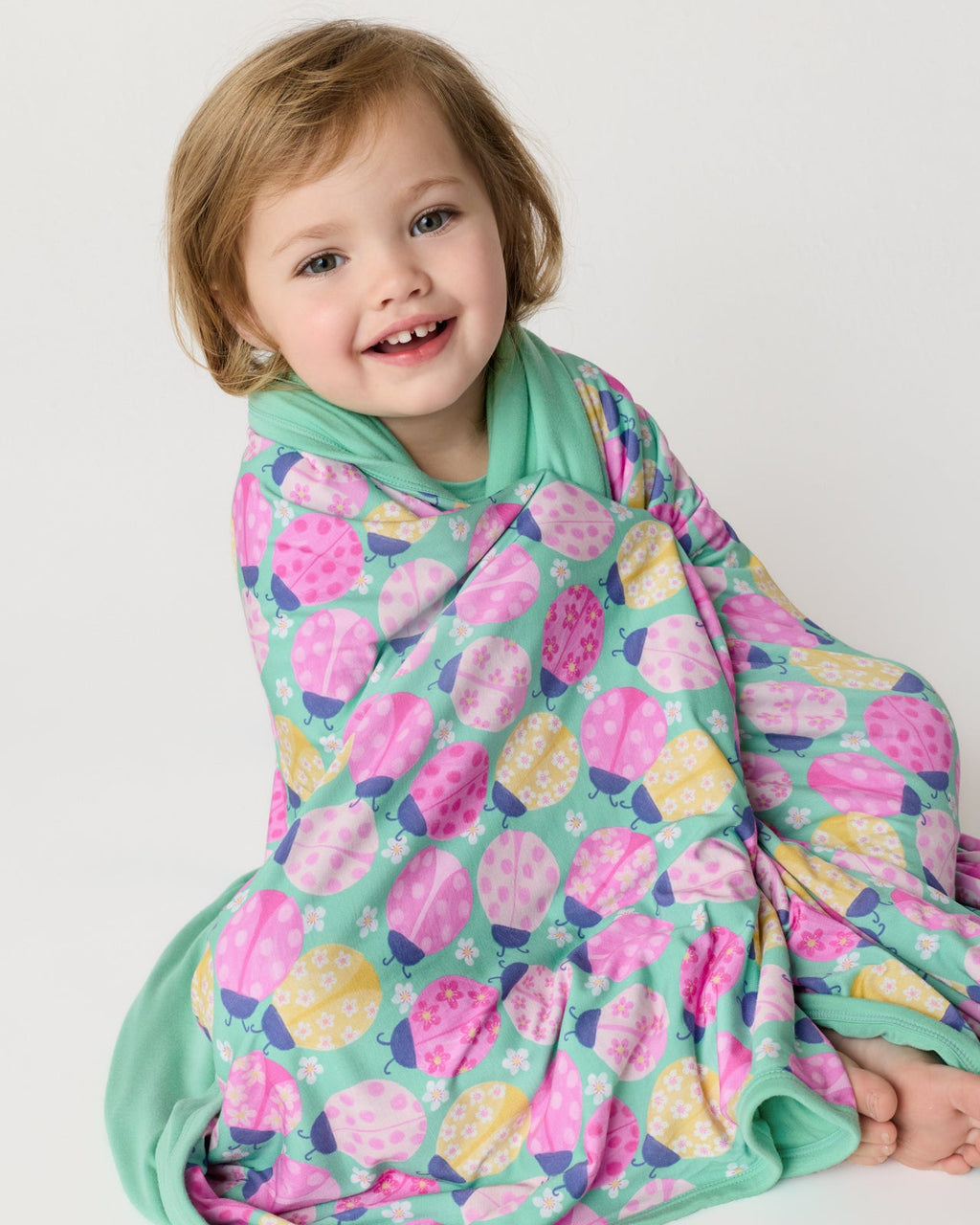 Ladybug Meadow Large Cloud Blanket®