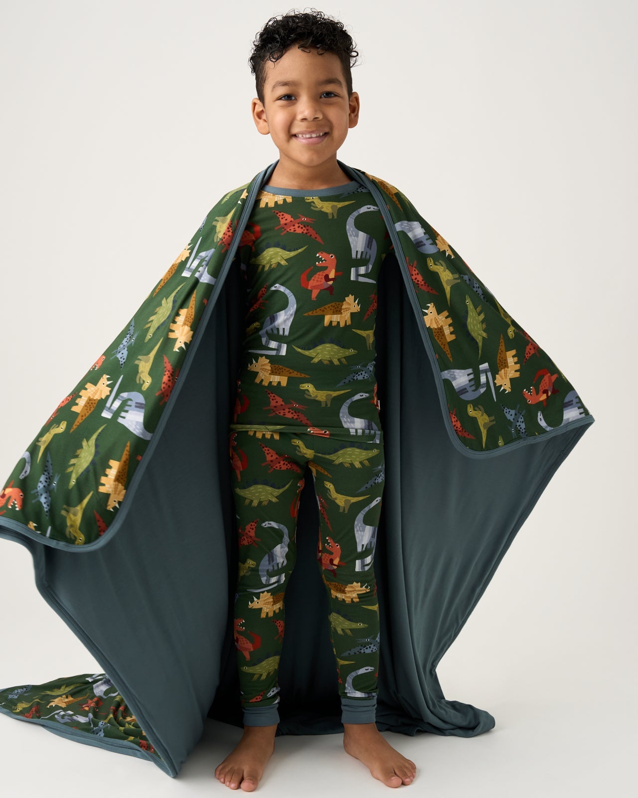 Roar & Explore Green Large Cloud Blanket®