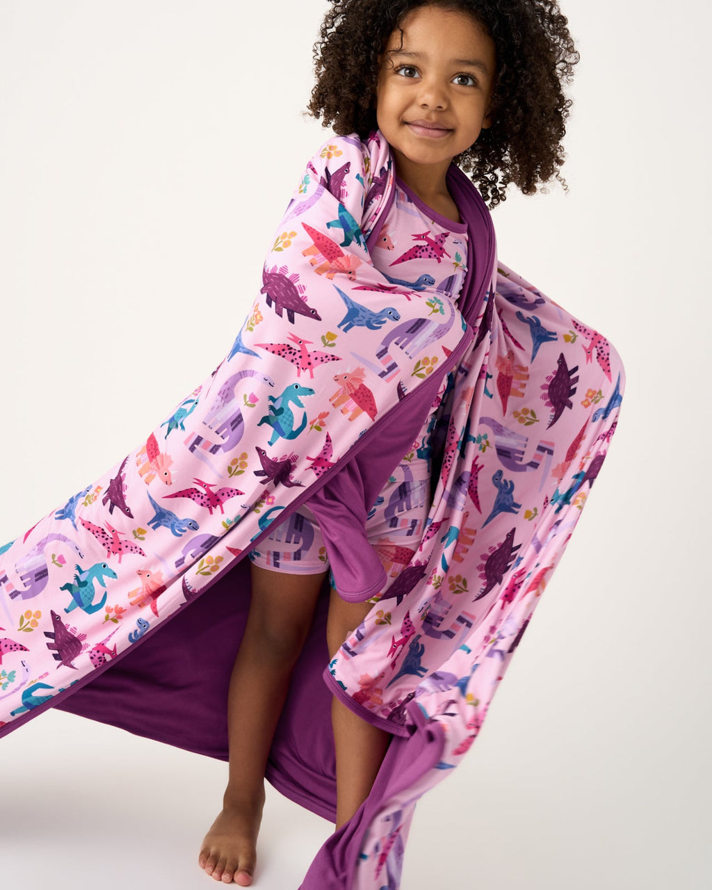 Roar & Explore Pink Large Cloud Blanket®
