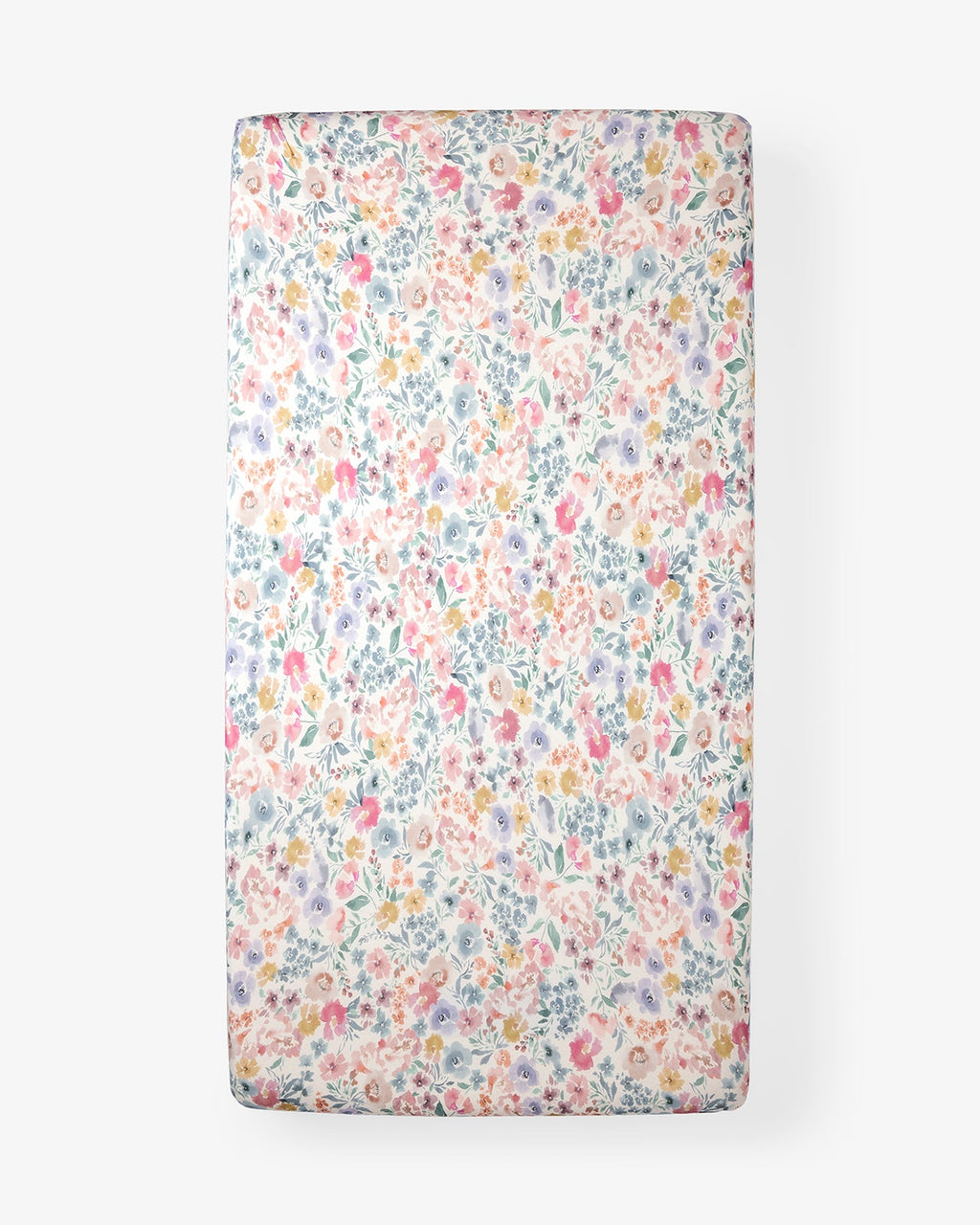 Tiny Blooms Fitted Mini Crib Sheet