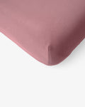 Rosewood Fitted Mini Crib Sheet