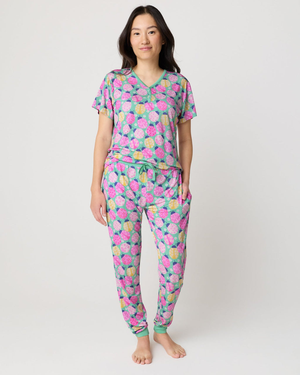 Ladybug Meadow Women's Pajama Pants