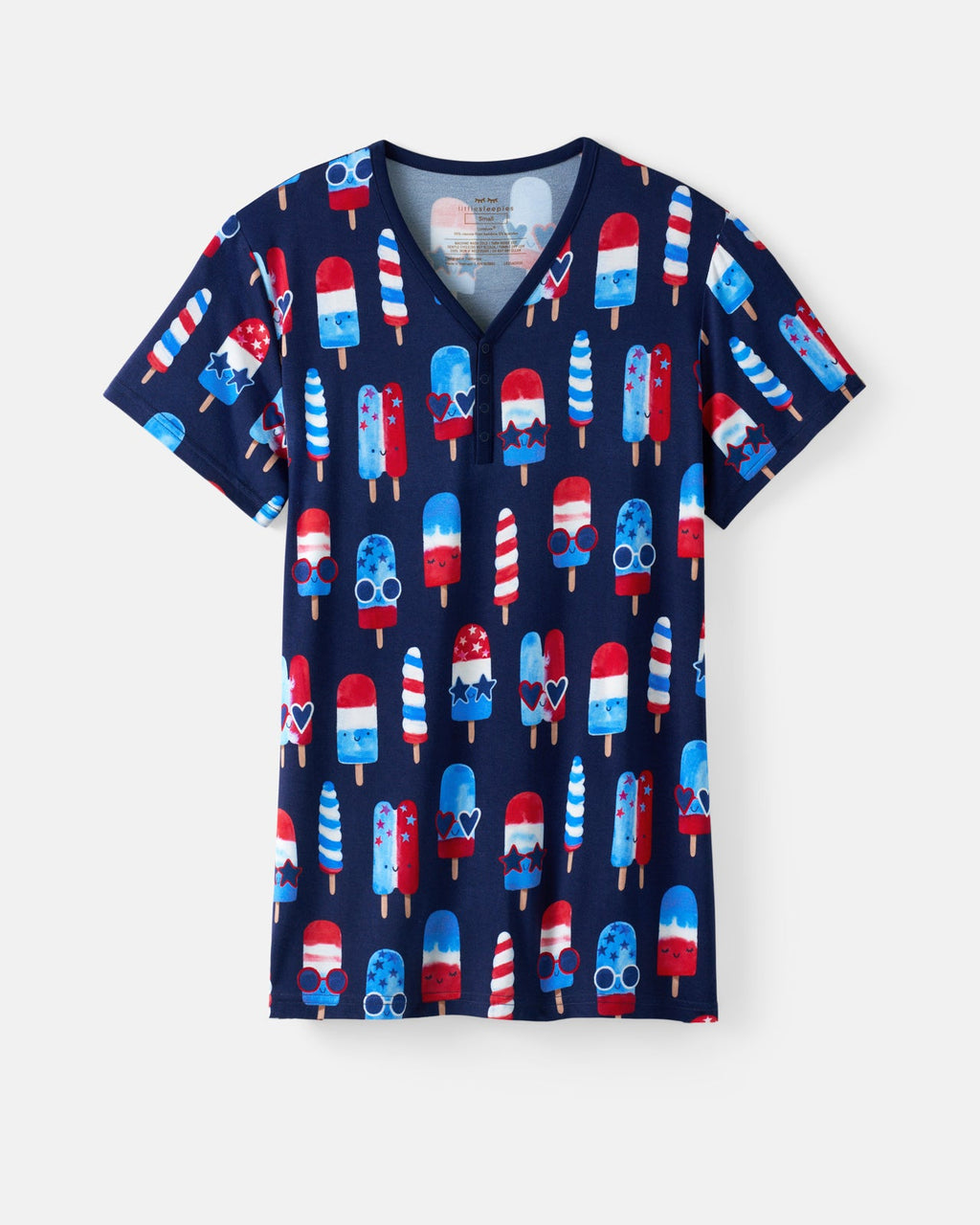 Sparkle Treats Women's Short Sleeve Pajama Top