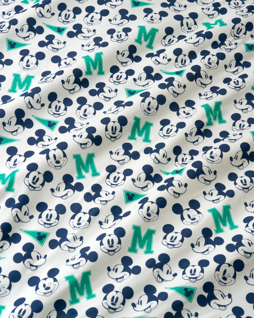 Disney Varsity Mickey Mouse Swaddle & Luxe Bow Headband Set