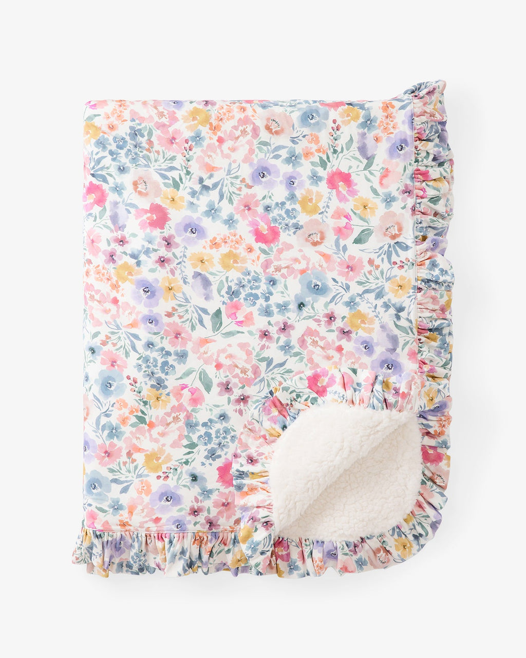 Tiny Blooms Ruffle Mini Cloud Blanket®