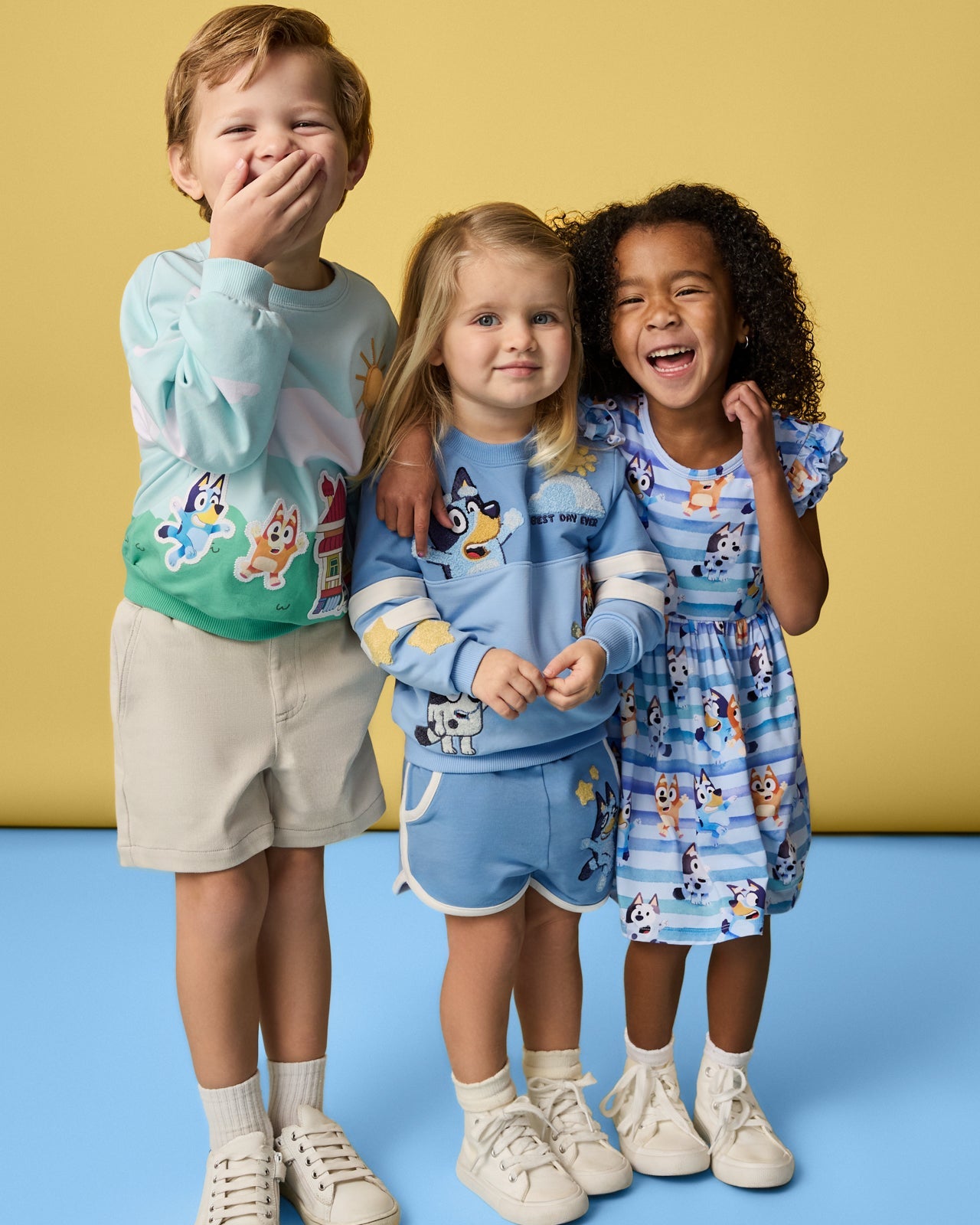Bluey Best Day Ever Crewneck Sweatshirt