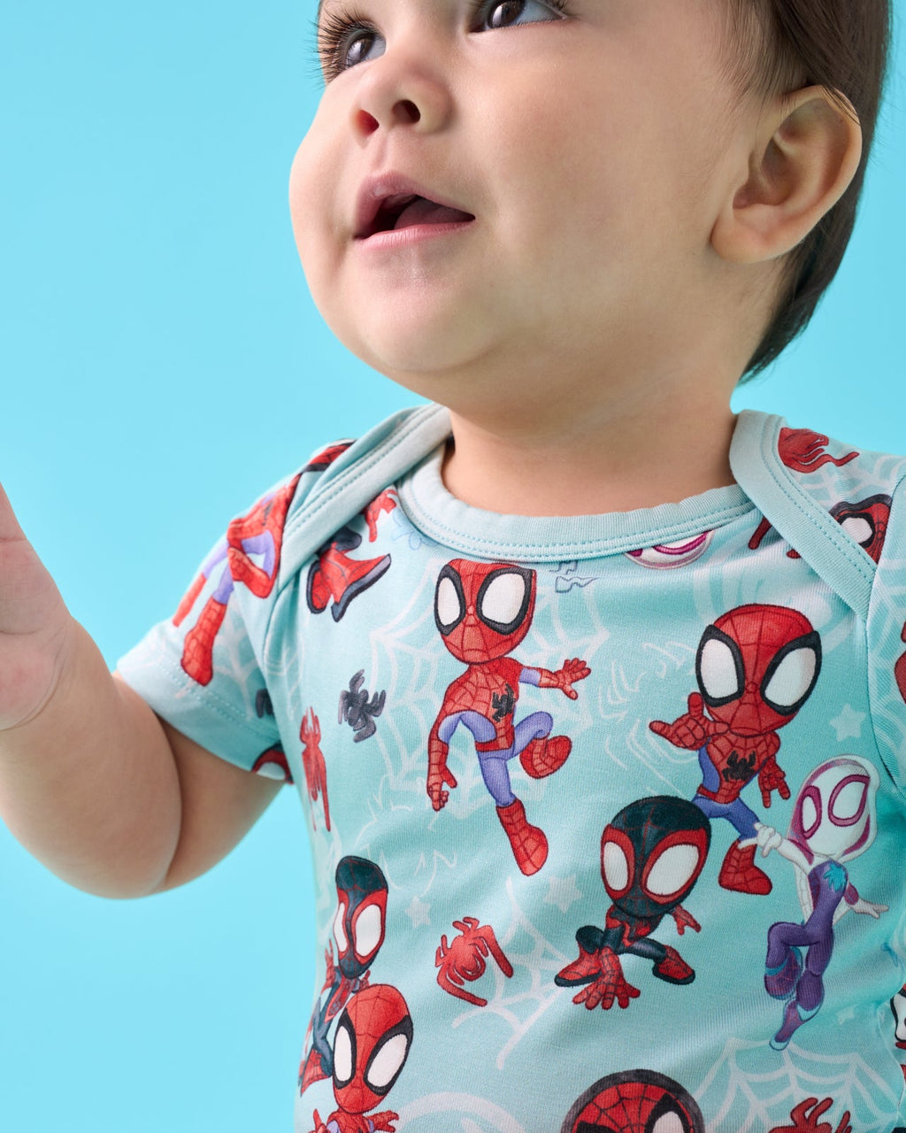 Spidey & His Amazing Friends Tiny Webs Short Sleeve Bodysuit