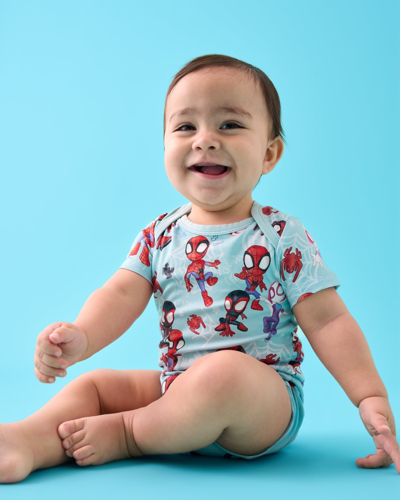 Spidey & His Amazing Friends Tiny Webs Short Sleeve Bodysuit
