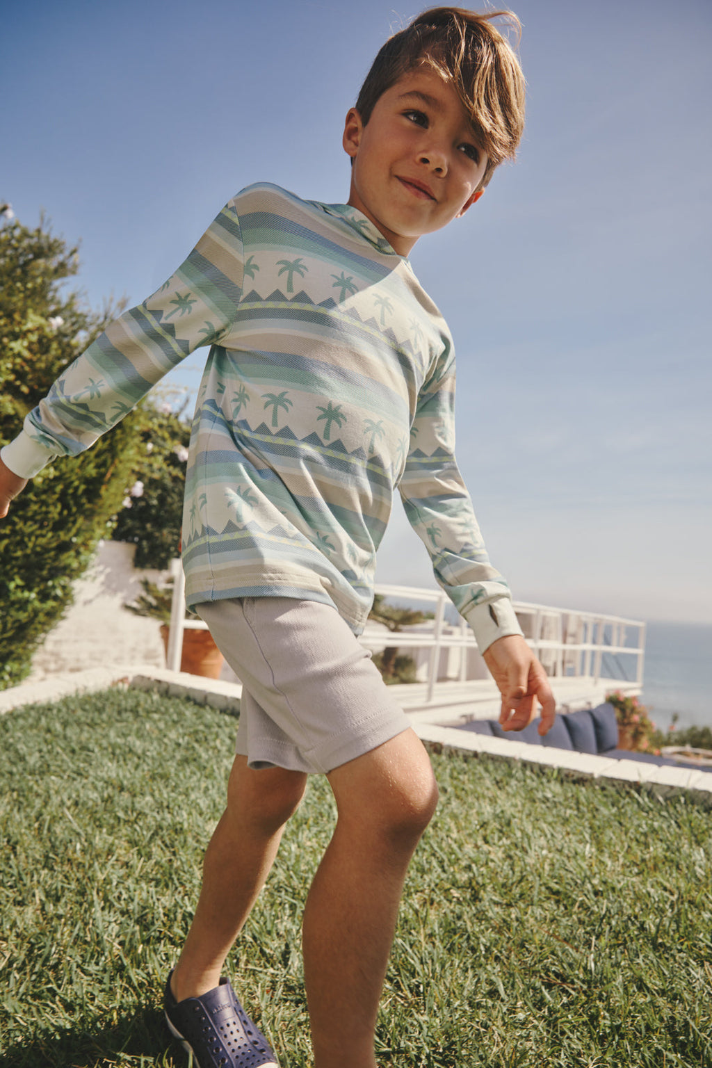 Swell Stripes Hooded Tee