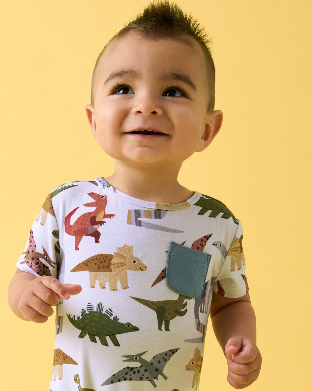 Roar & Explore Pocket Shorty Romper