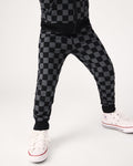 Monochrome Checks Jogger