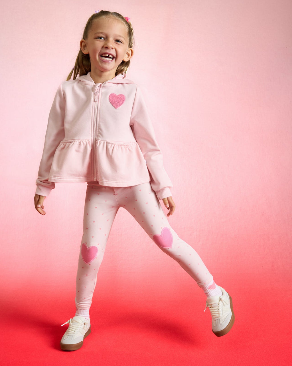 Little Love Heart Patch Legging