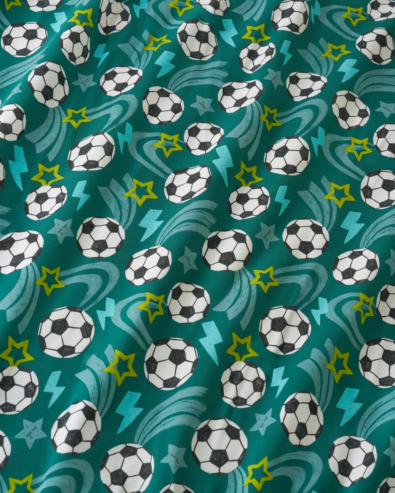 Soccer Stars Swaddle & Beanie Set