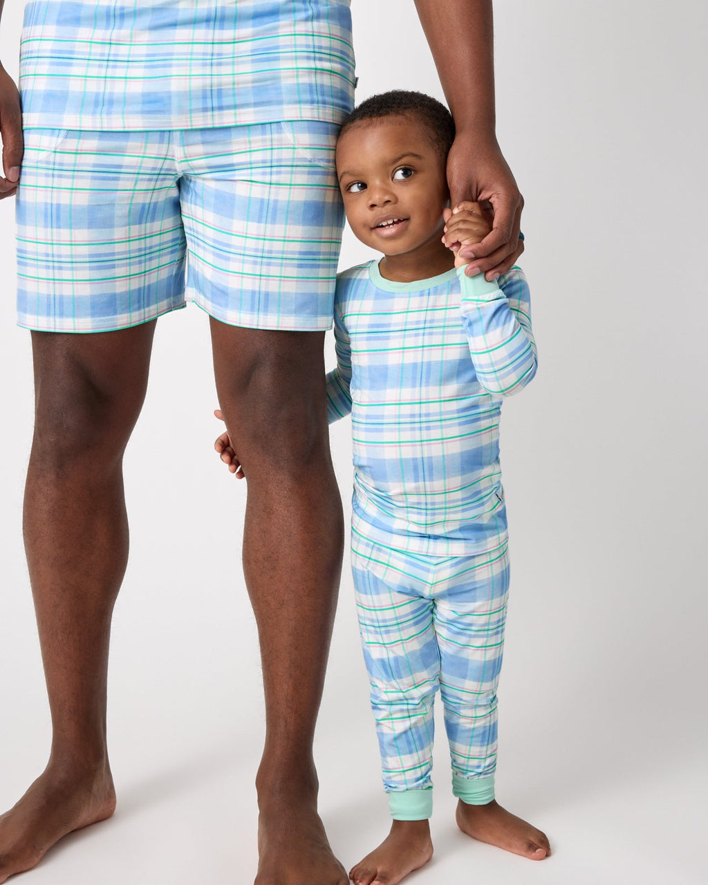 Springtime Plaid Two-Piece Pajama Set