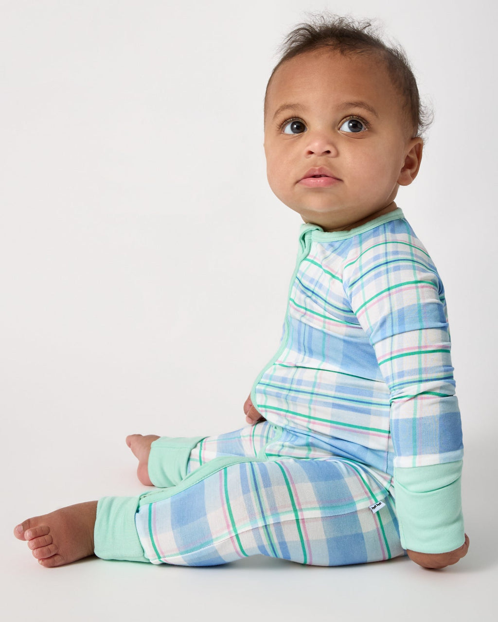 Springtime Plaid Zippy