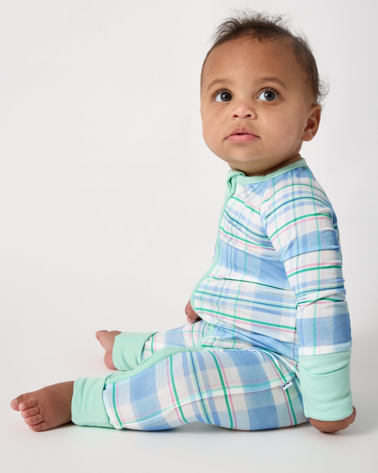 Springtime Plaid Zippy
