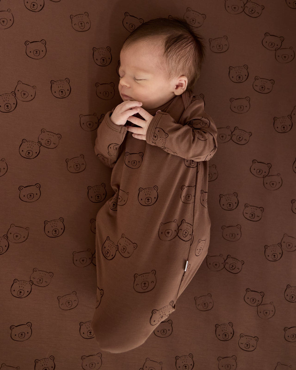 Teddy Tracks Infant Gown