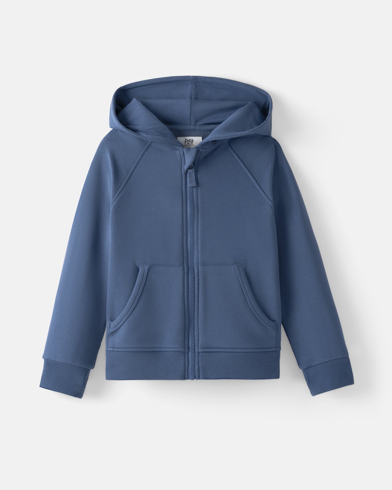Vintage Navy Zip Hoodie