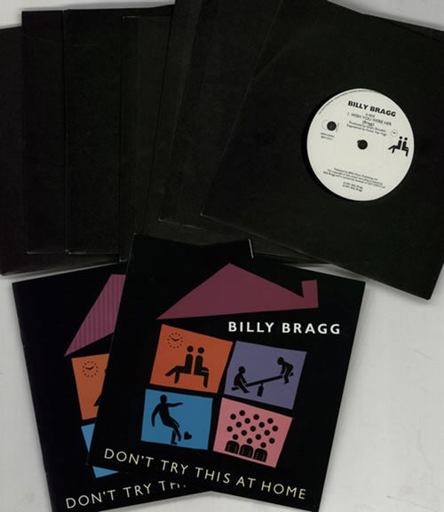 Billy Bragg Don't Try This At Home UK 7" box set