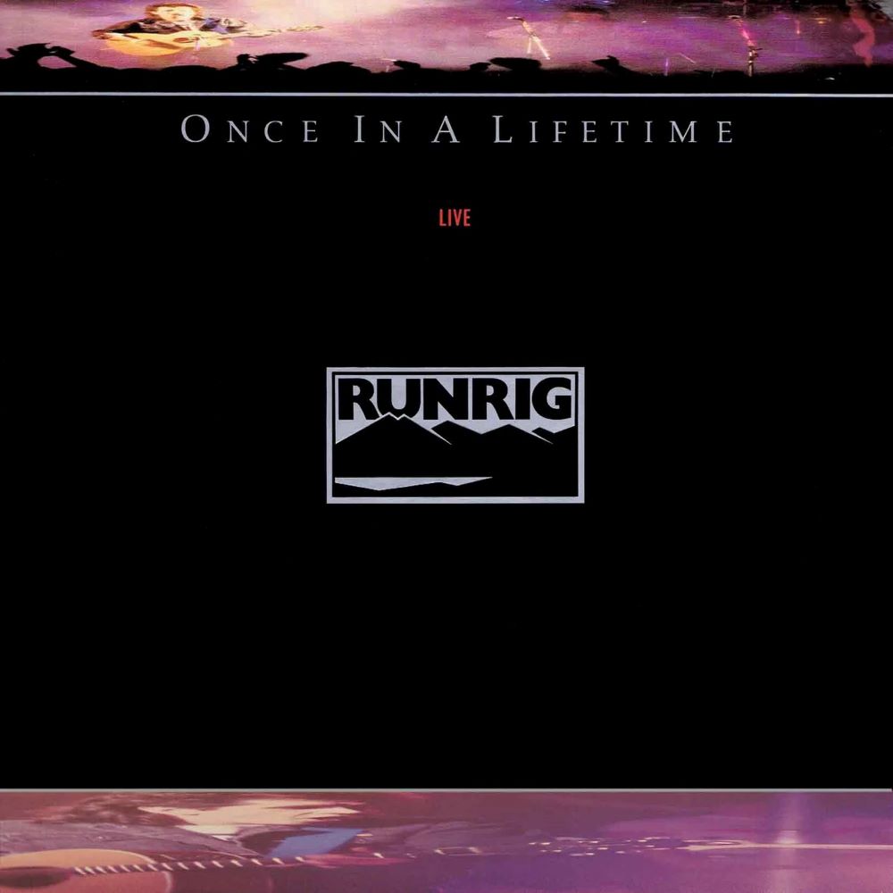 Runrig Once In A lifetime Vinyl LP Clear Colour 2025