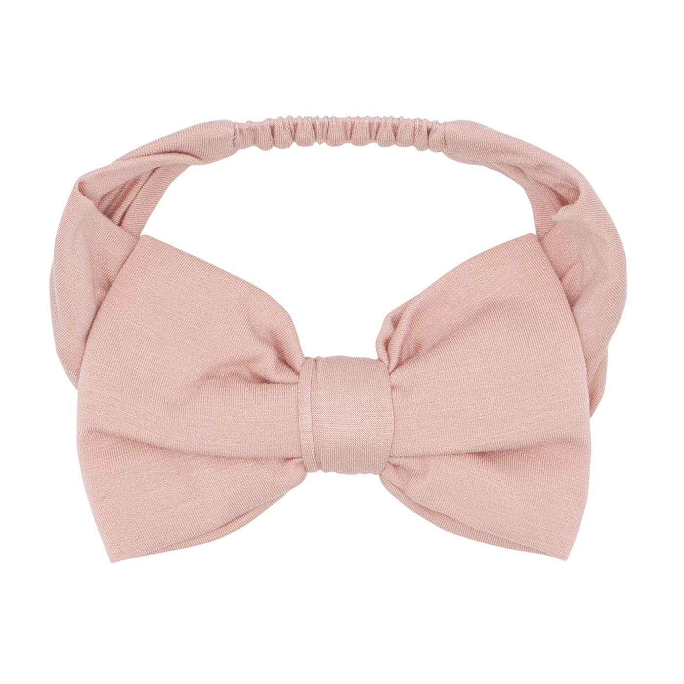 Mauve Blush Luxe Bow Headband