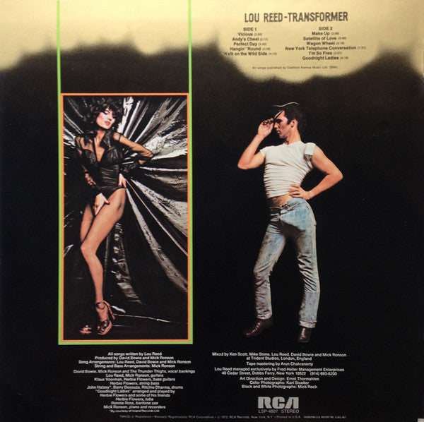 Lou Reed – Transformer - UK ORIGINAL VINYL LP