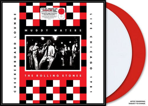 Muddy Waters & The Rolling Stones - Live At Checkerboard Lounge Chicago 1981 2LP NEW COLOR VINYL