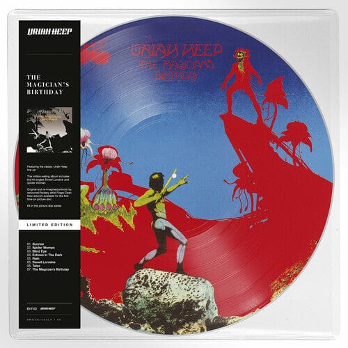 Uriah Heep - The Magician's Birthday LP NEW PIC DISC
