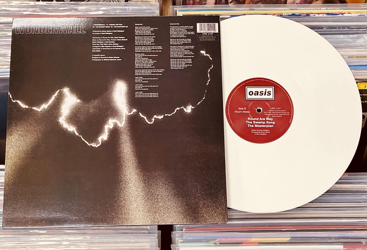 Oasis – Wonderwall - WHITE COLOURED VINYL 12"