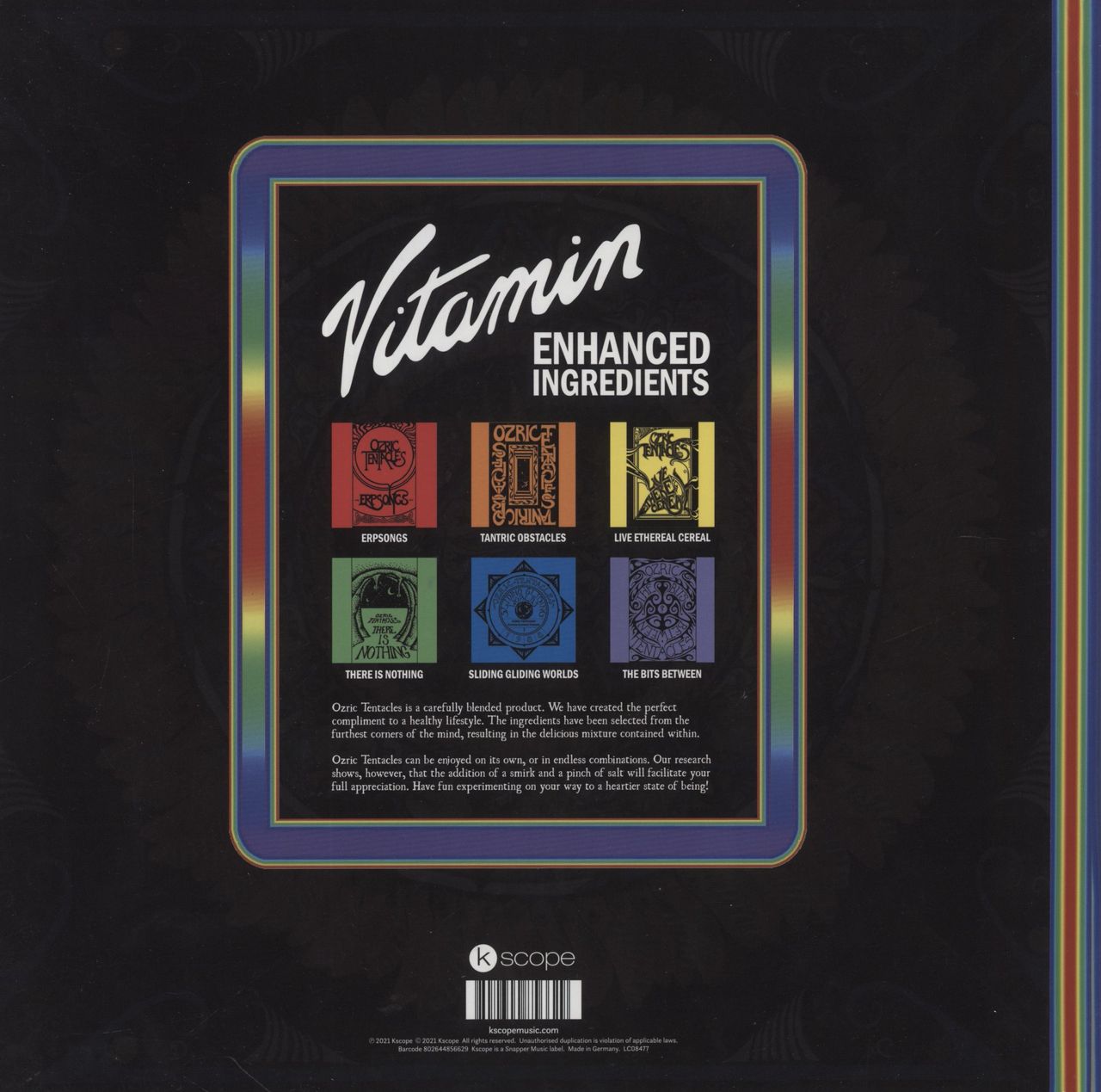 Ozric Tentacles Vitamin Enhanced UK Box set