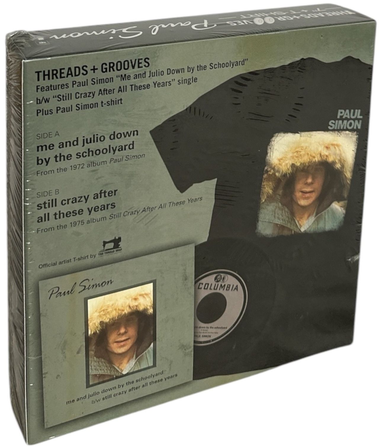 Paul Simon Me And Julio Down By The Schoolyard - Sealed US 7" box set