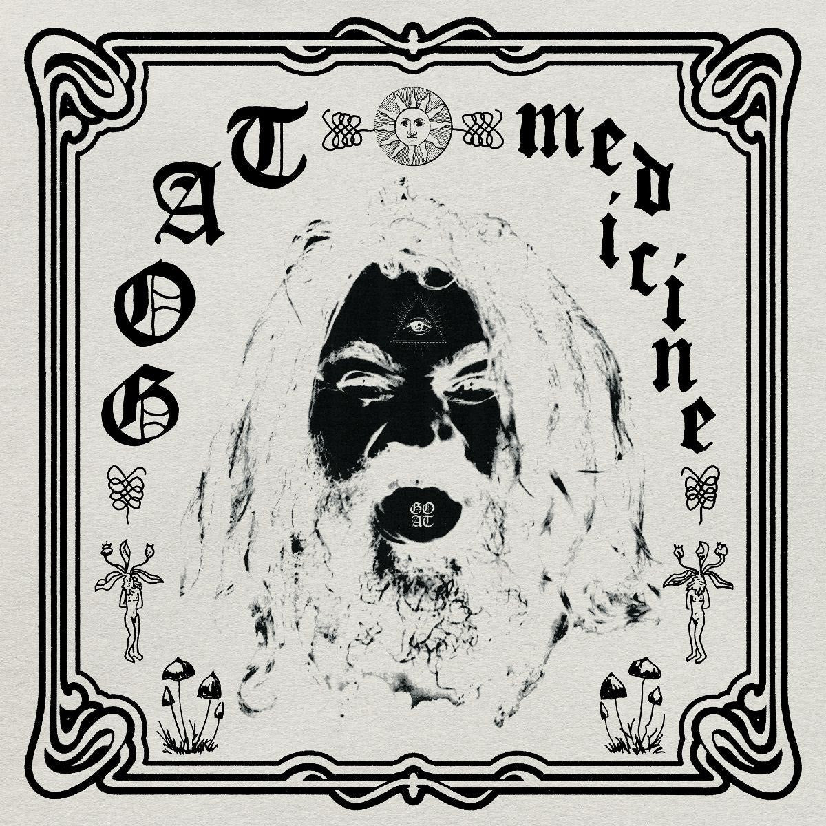 GOAT - Medicine Ltd Indies Bohemica Purple & Frosted Clear Splatter Vinyl LP